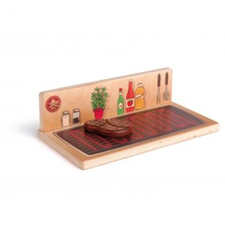 Wooden Toys Erzi | Erzi Role Play Cooking Studio