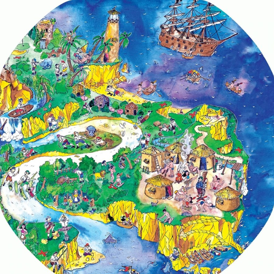 Games Tiger Moon | Tuff Tray Mat Insert - Treasure Island