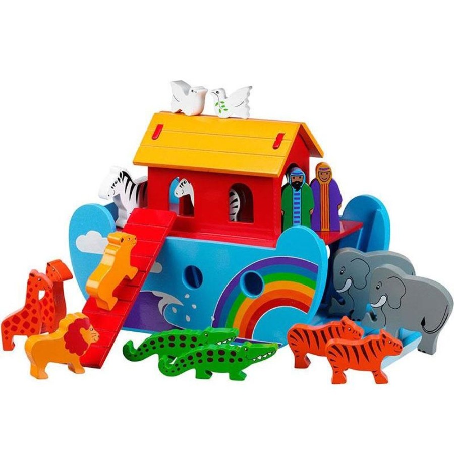 Vehicles Lanka Kade | Lanka Kade Rainbow Wooden Small Noah'S Ark