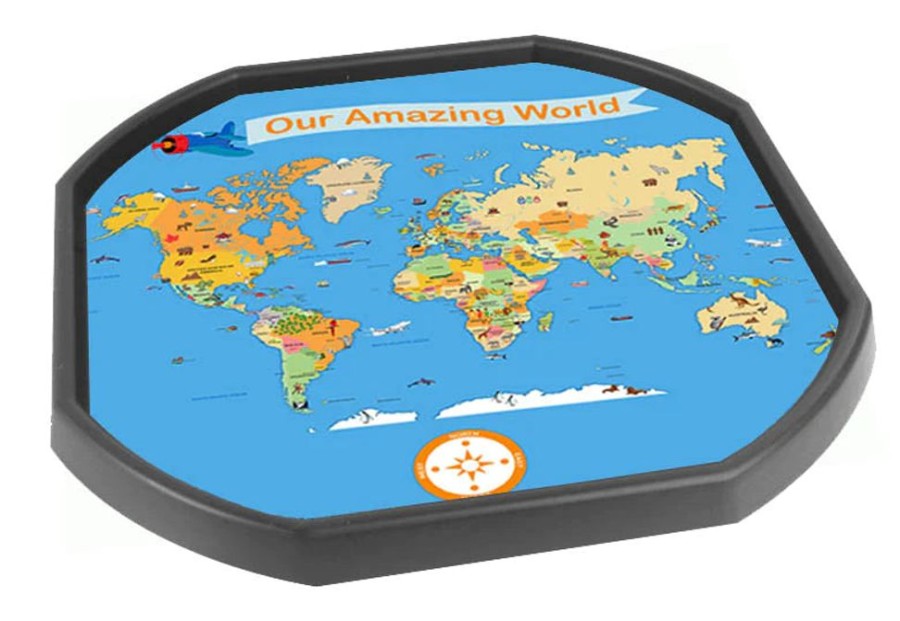 Small World Play Tiger Moon | Tuff Tray Mat Insert- Our Amazing World