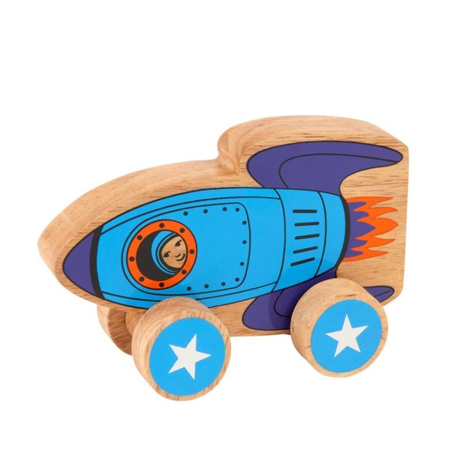 Vehicles Lanka Kade | Lanka Kade Wooden Rocket Push Along