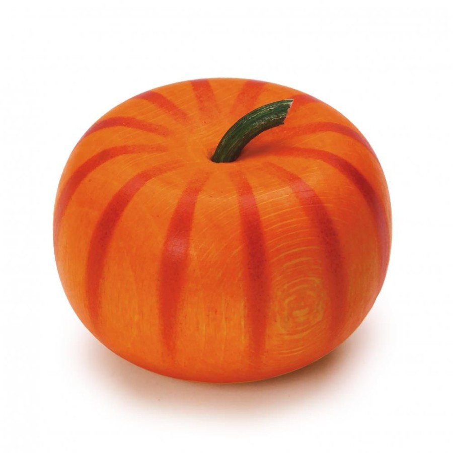 Wooden Toys Erzi | Erzi Wooden Small Pumpkin