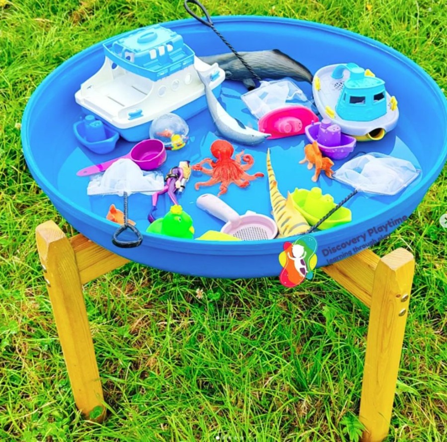 Learning Cosy | Mini Deep Circular Tray Wooden Stand (Stand Only)