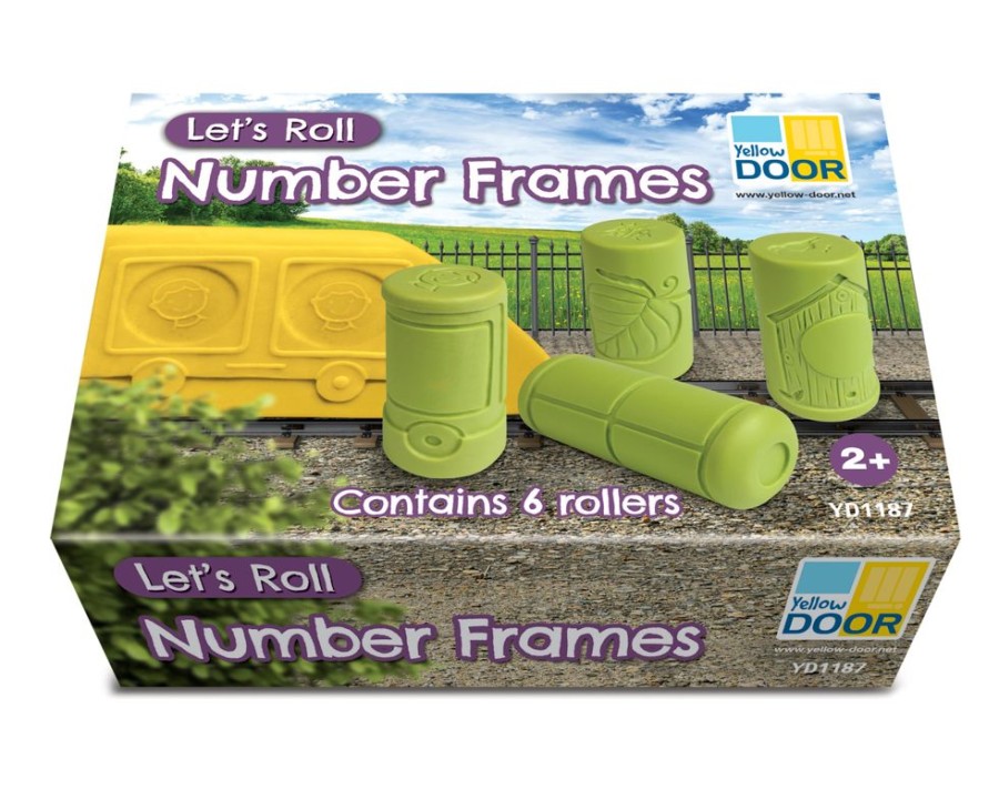 Learning Discovery Playtime | Yellow Door Let'S Roll- Number Frames