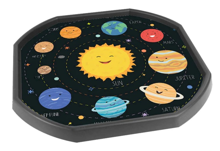 Tuff / Sand / Water Trays Tiger Moon | Tuff Tray Mat Insert - Solar System Planets