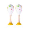 Stocking Fillers Bigjigs | Bigjigs Junior Wooden Maraca Musical Instrument (2Pcs)