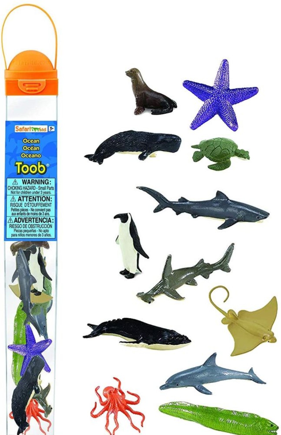 Sensory Play Axse | Safari Toob - Ocean (12Pcs)