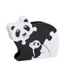 Gift / Party Ideas Lanka Kade | Lanka Kade Wooden Panda & Baby Jigsaw Puzzle