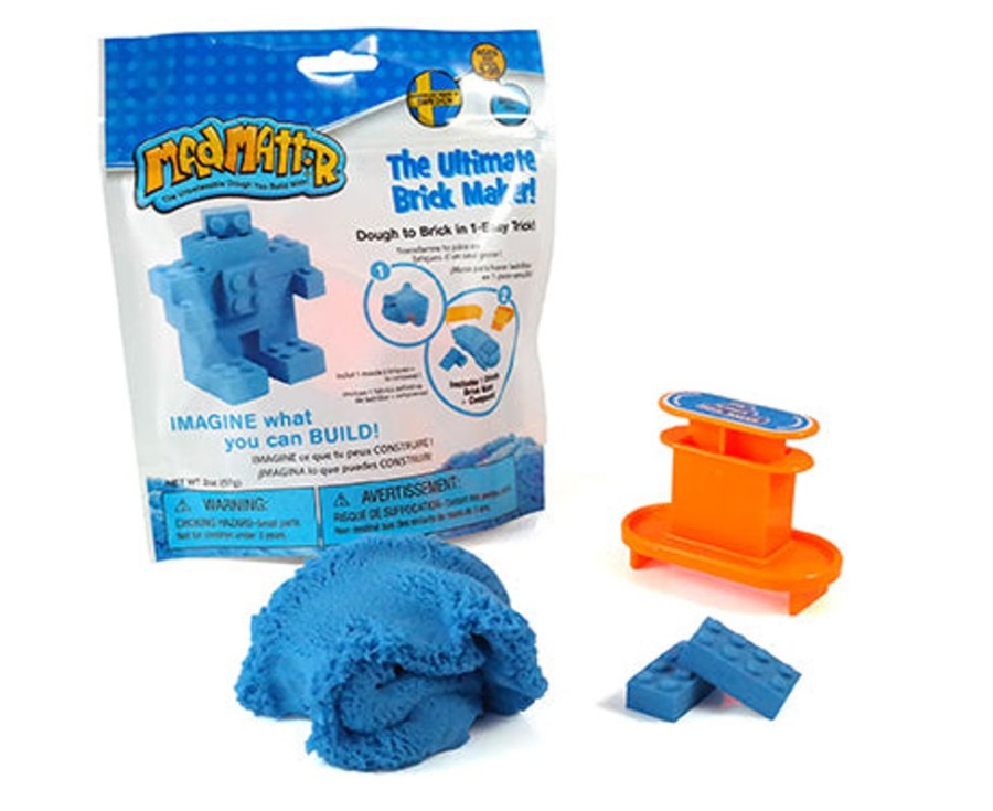 Playdough Relevant Play | Mad Mattr (2Oz) With Brick Maker