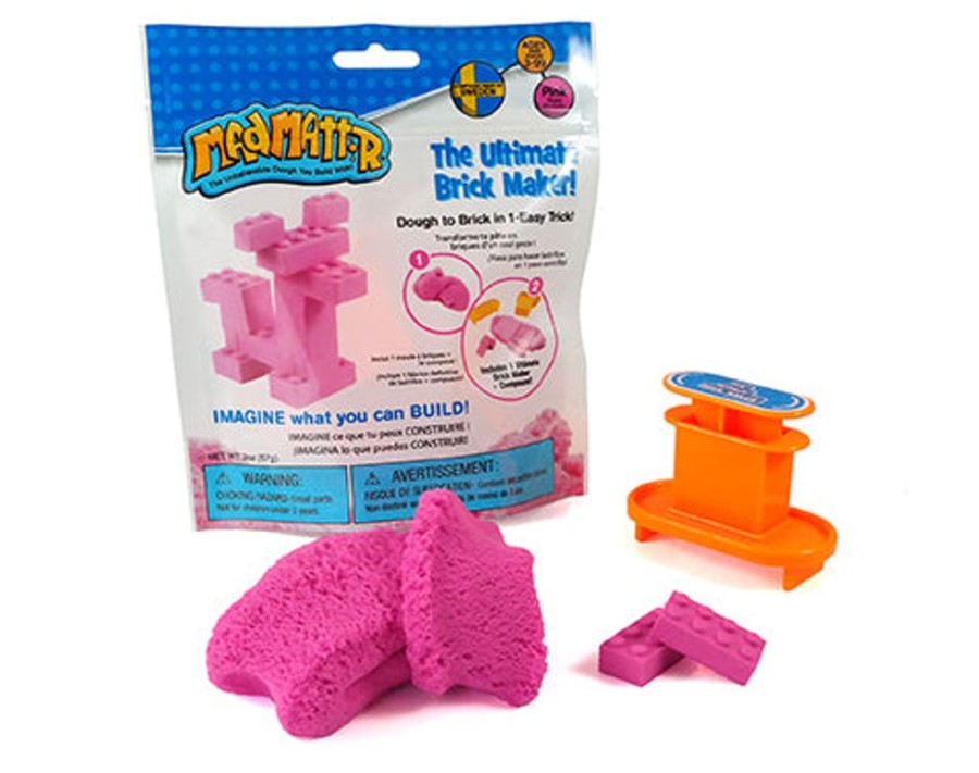 Playdough Relevant Play | Mad Mattr (2Oz) With Brick Maker