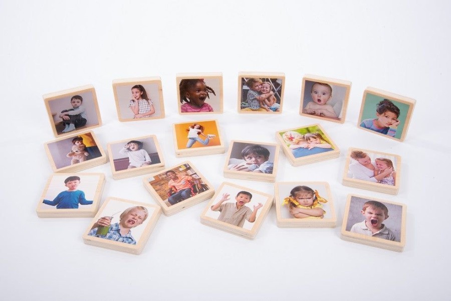 Learning Commotion | My Emotions Wooden Tiles