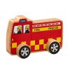 Gift / Party Ideas Lanka Kade | Lanka Kade Wooden Fire Engine Push Along