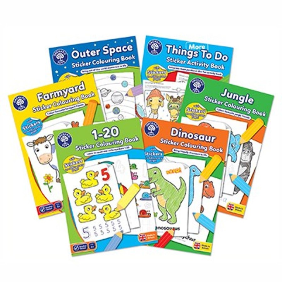 Travel Toys Orchard Toys | Orchard Toys - Colouring Books