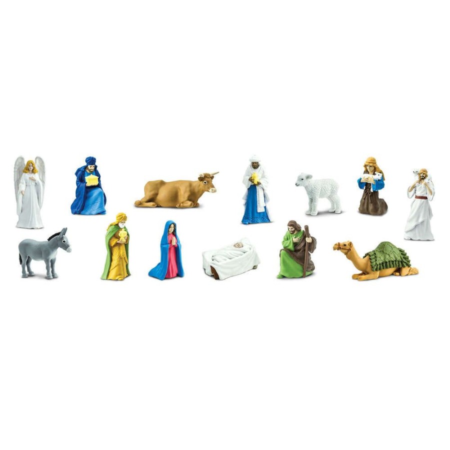 Small World Play Axse | Safari Super Toob - Nativity (13Pcs)