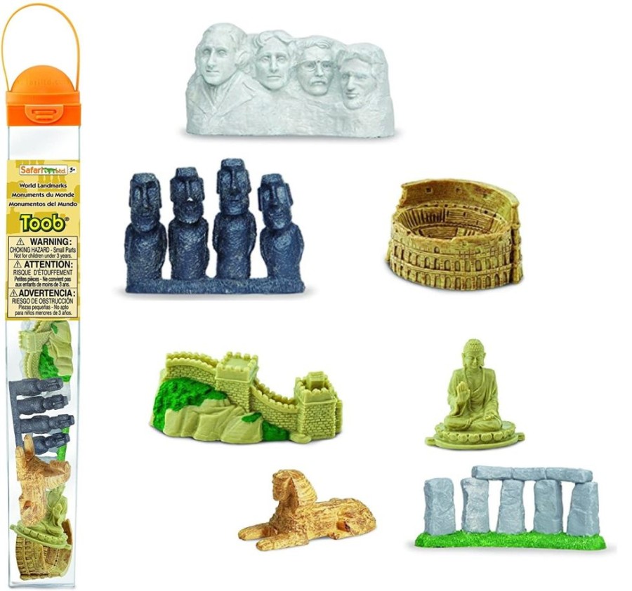 Sensory Play Axse | Safari Toob - World Landmarks (7Pcs)