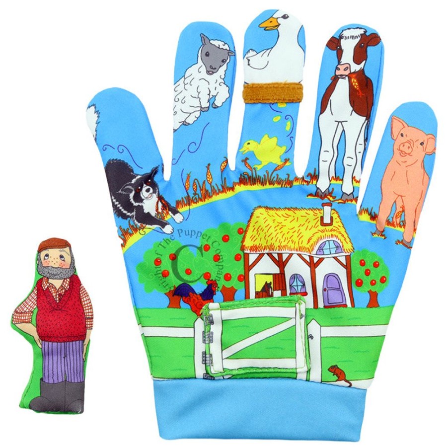 Sensory Play Puppet Company | Nursery Rhymes Mitts - Old Macdonald