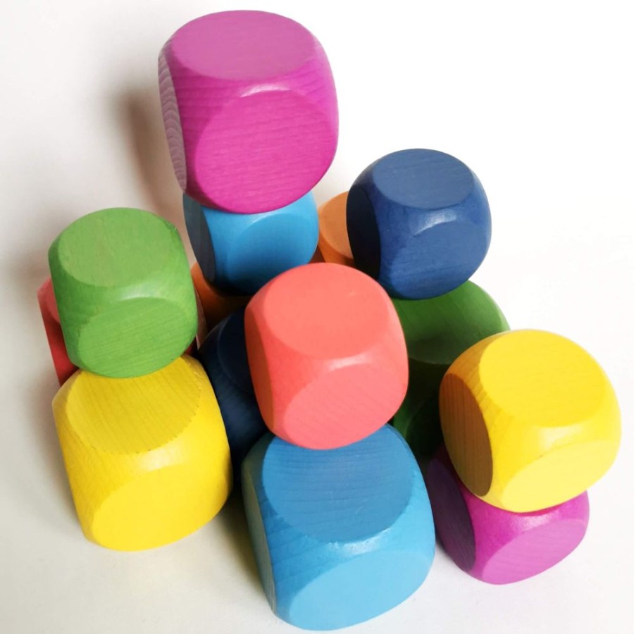 Gift / Party Ideas Commotion | Tickit Rainbow Wooden Cubes