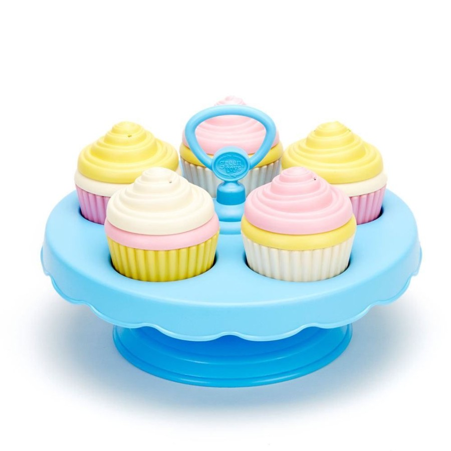 Playdough Bigjigs | Green Toys Cupcake Playset