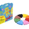 Arts And Crafts Portfolio | Jovi Magic Bear Beginners Wax Crayons 8Pk Asstd