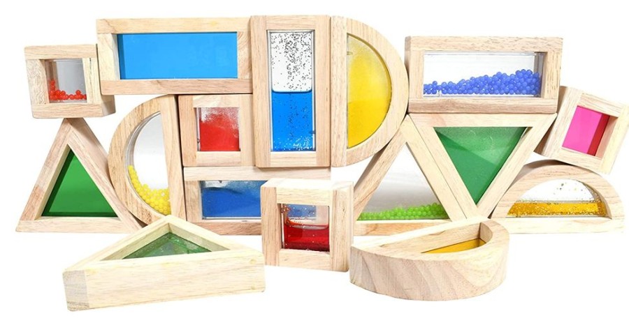 Wooden Toys Commotion | Tickit Sensory Wooden Blocks