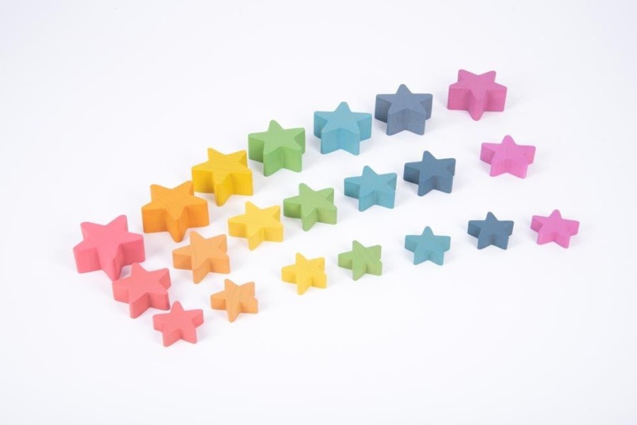 Wooden Toys Commotion | Tickit Rainbow Wooden Stars