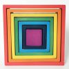 Wooden Toys Commotion | Tickit Wooden Rainbow Squares