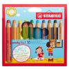 Arts And Crafts Jiminy | Stabilo 3-In-1 Crayon Pencils