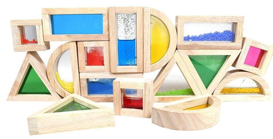 Sensory Play Commotion | Tickit Sensory Wooden Blocks