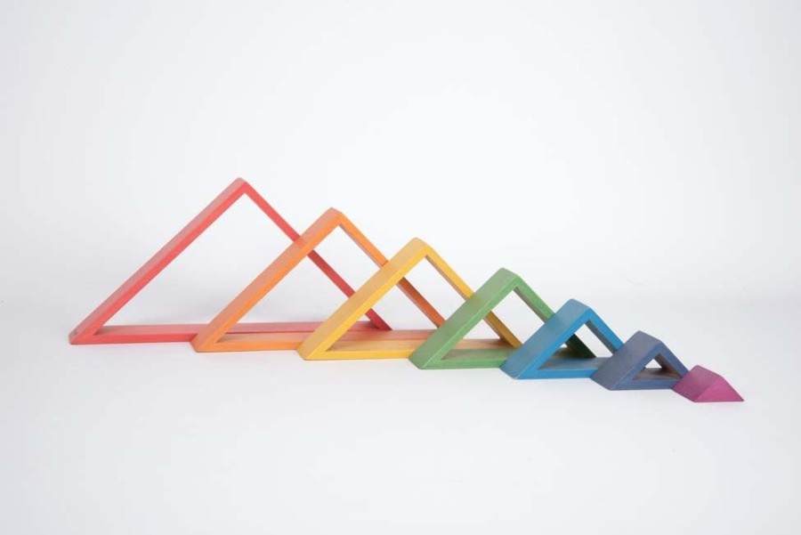 Gift / Party Ideas Commotion | Tickit Wooden Rainbow Triangles