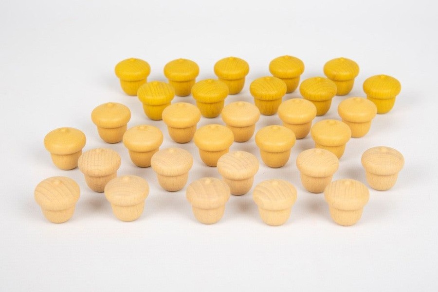 Games Commotion | Tickit Wooden Treasure Acorn 30 Pack