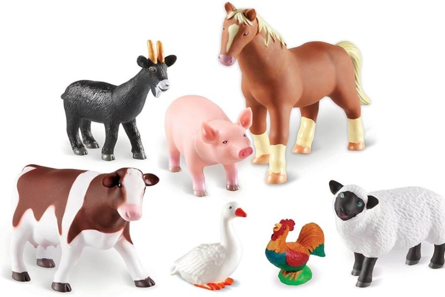 Animals Learning Resources | Lr Jumbo Farm Animals