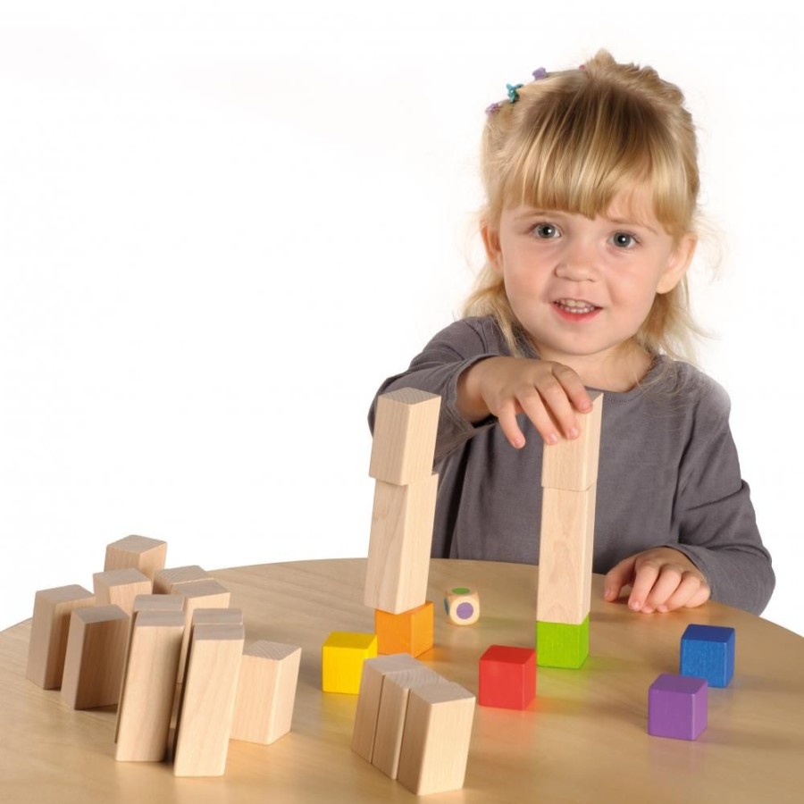 Games Erzi | Erzi Wooden Game - Tricky Blocks