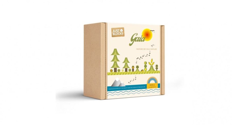 Wooden Toys Just Blocks | Just Blocks Gaia Small Pack