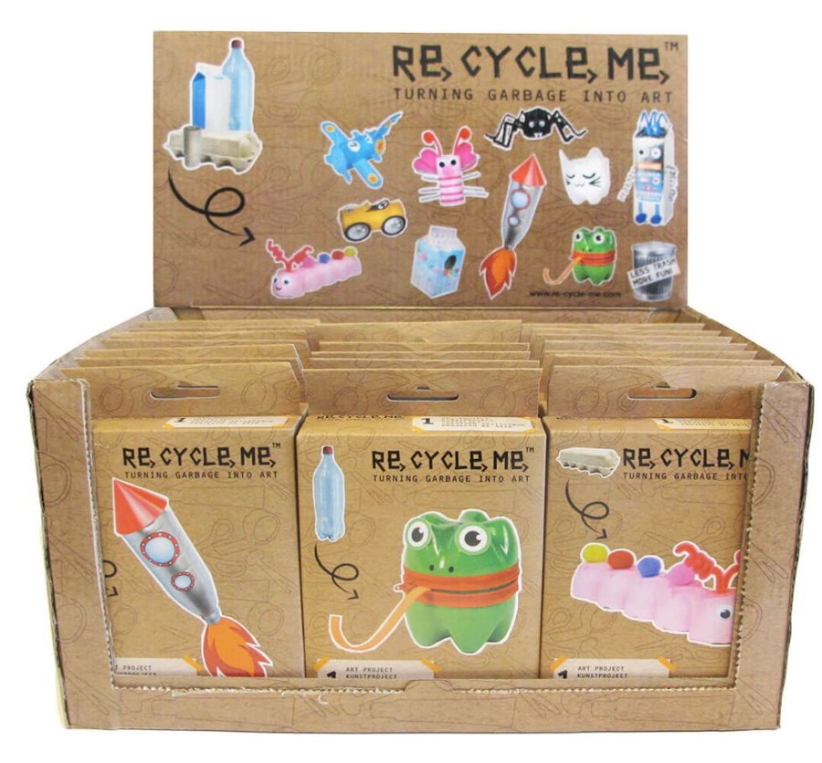 Arts And Crafts Inside-Out Toys | Recycle Me Craft Set - Single Craft