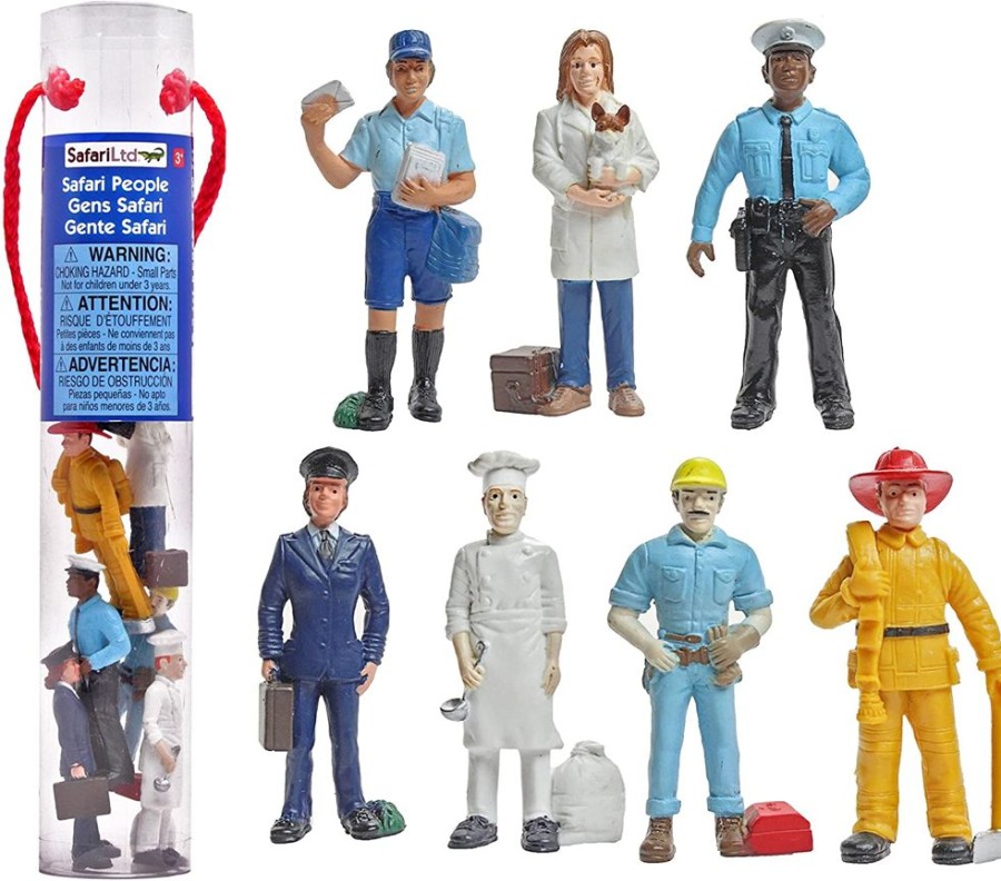 Learning Axse | Safari Toob - People At Work (7Pcs)