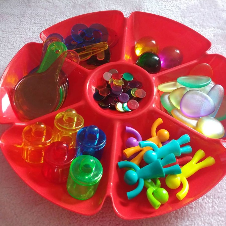 Playdough Commotion | Tickit Flower Sorting Tray