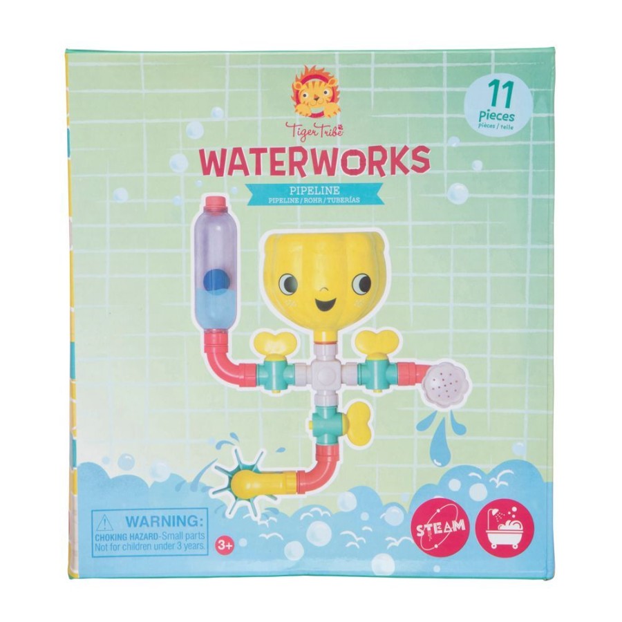 Sensory Play Bigjigs | Tiger Tribe Waterworks Pipeline