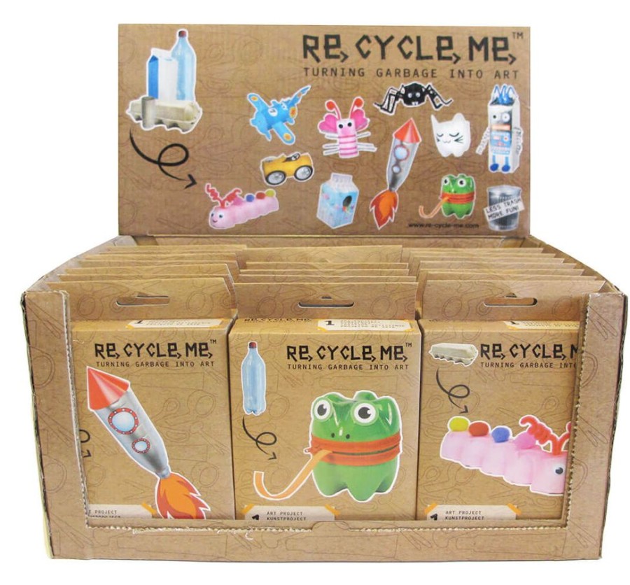 Arts And Crafts Inside-Out Toys | Recycle Me Craft Set - Single Craft