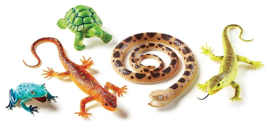 Animals Learning Resources | Lr Jumbo Reptiles & Amphibians