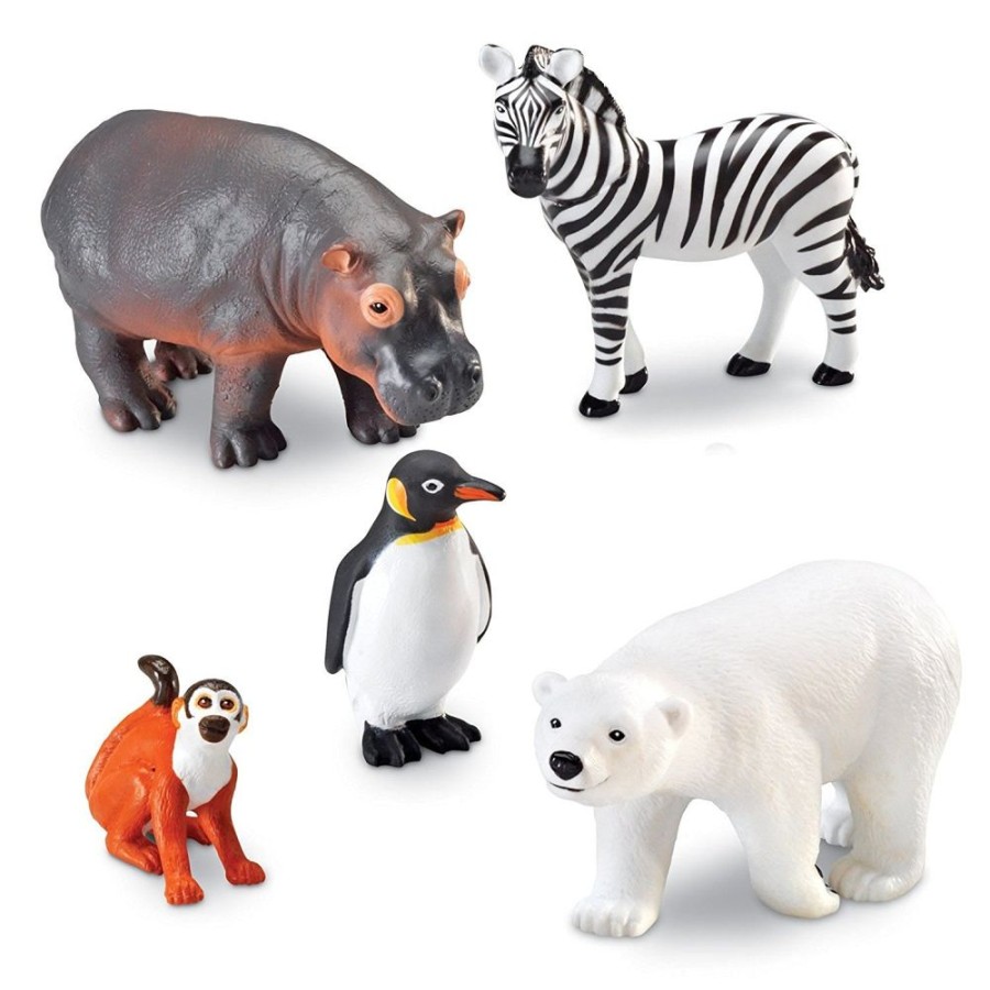 Small World Play Learning Resources | Lr Jumbo Zoo Animals