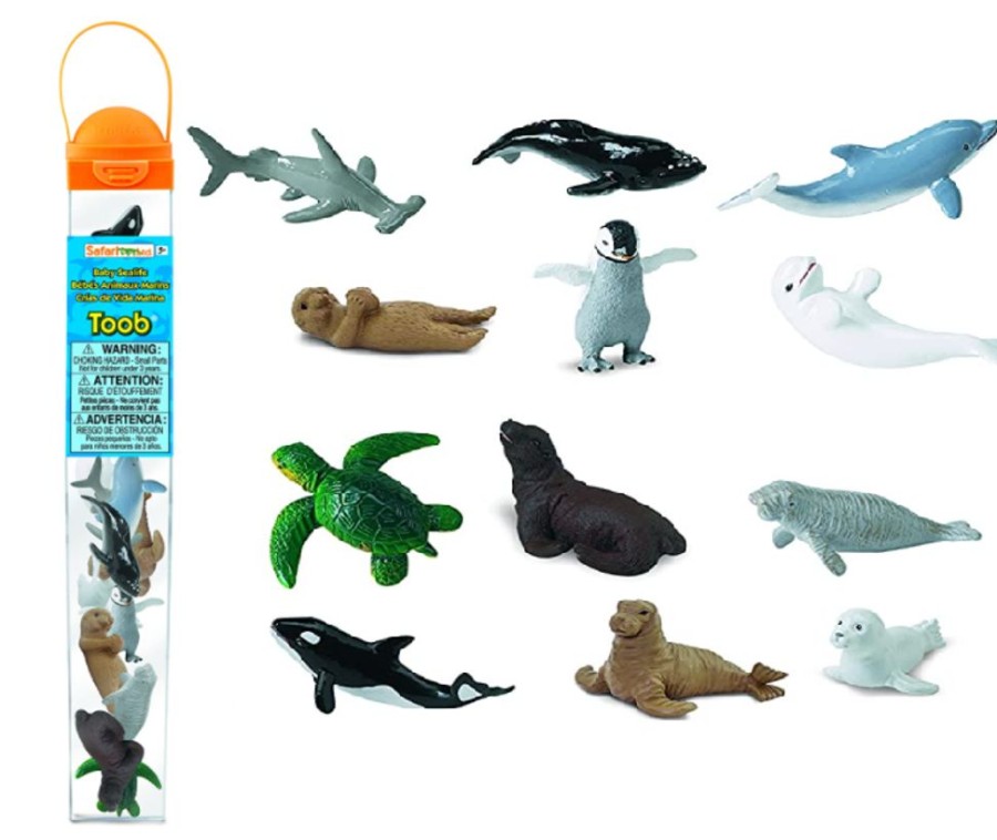 Sensory Play Axse | Safari Toob - Baby Sea Life (12Pcs)