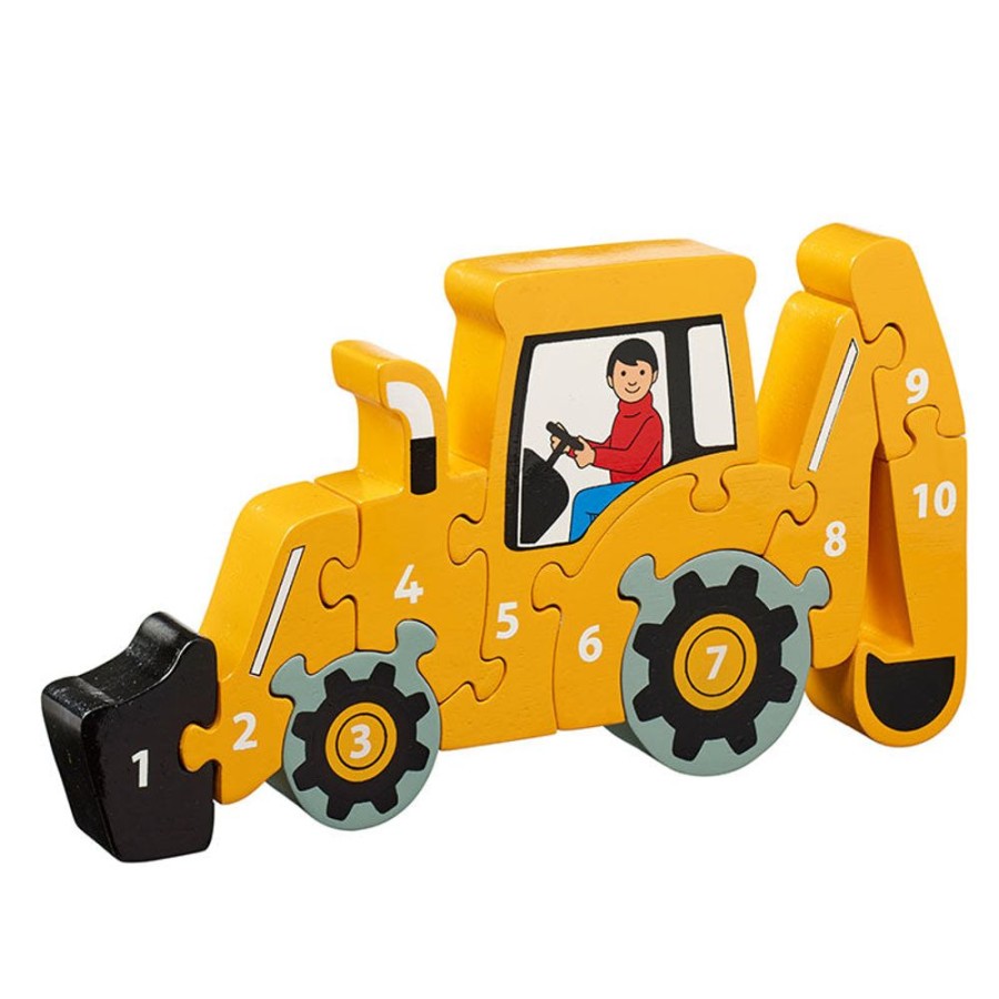 Learning Lanka Kade | Lanka Kade Wooden Digger 1-10 Jigsaw Puzzle