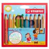 Sensory Play Jiminy | Stabilo 3-In-1 Crayon Pencils