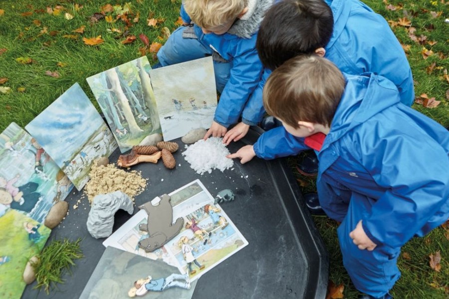 Stories & Puppets Yellow Door | Yellow Door Story Cards - We'Re Going On A Bear Hunt