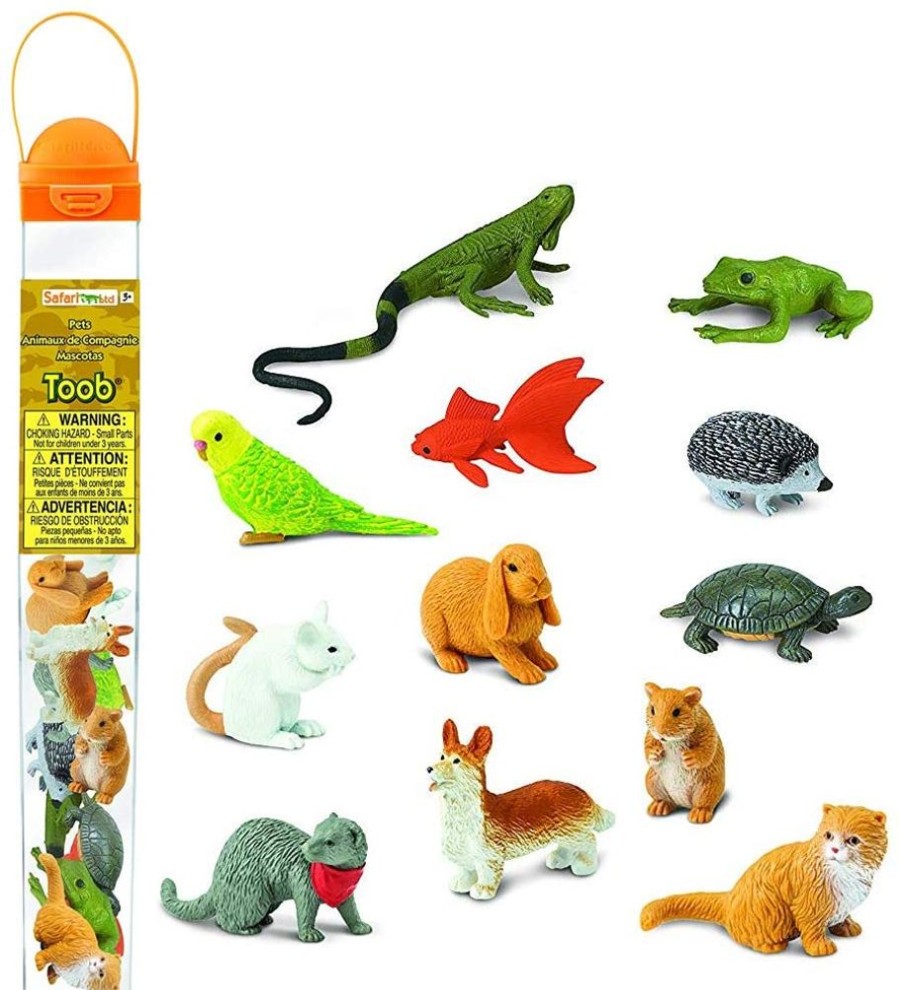 Animals Axse | Safari Toob - Pets (12Pcs)