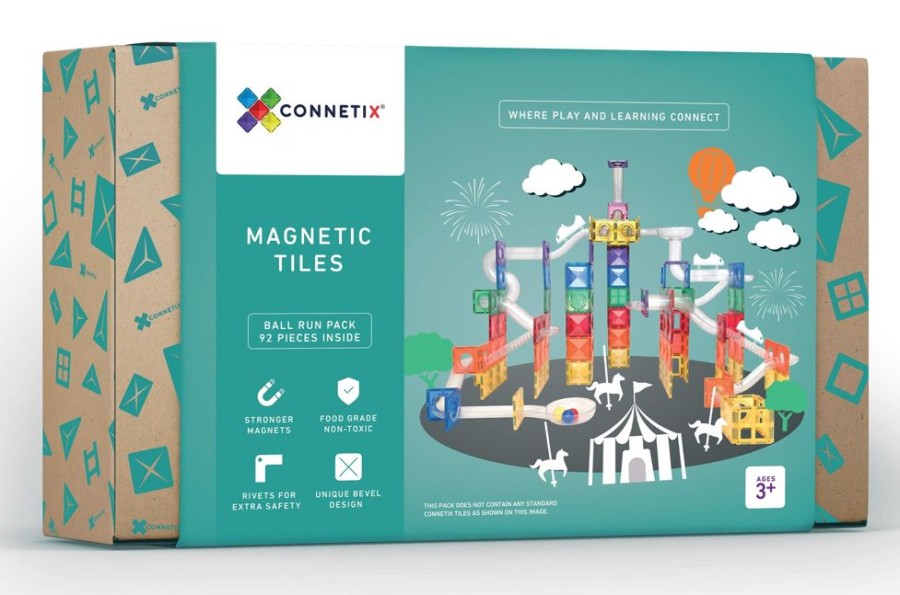 Games Connetix | Connetix 92Pcs Ball Run Expansion Pack