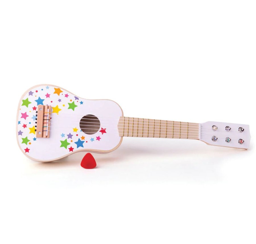 Sensory Play Bigjigs | Bigjigs Wooden Guitar