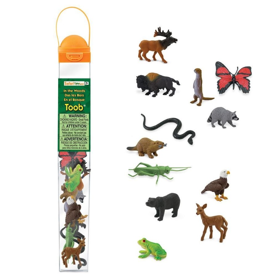 Animals Axse | Safari Toob - In The Woods (12Pcs)