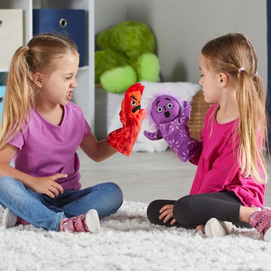 Learning Learning Resources | Lr Feeling Family Hand Puppets