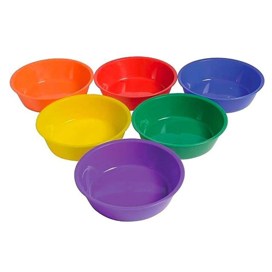 Tuff / Sand / Water Trays EDX Education | Colour Sorting Bowls